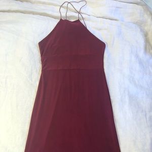 Red Topshop Bodycon Dress